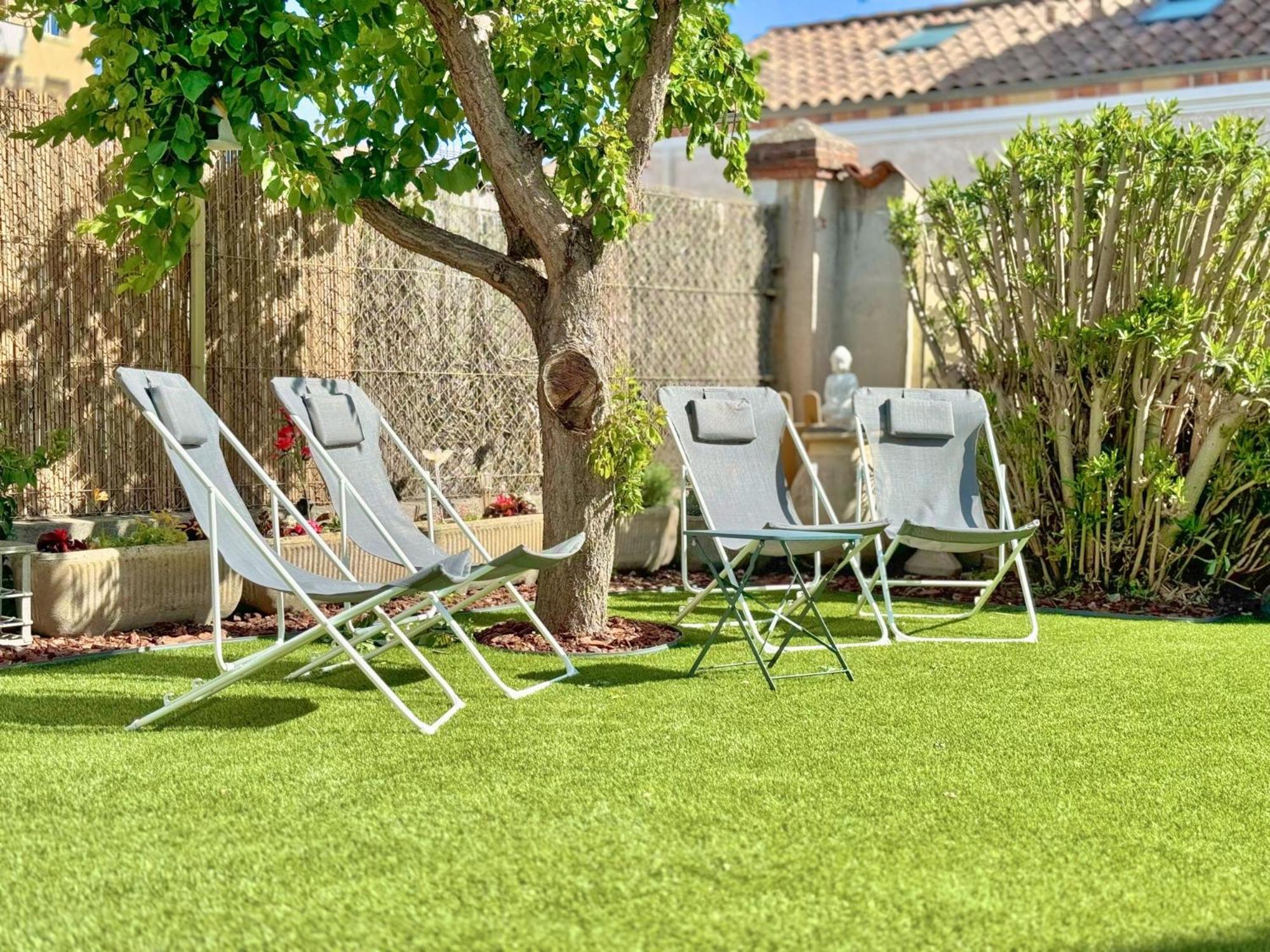 Maison Confort & Silence, Jardin & Barbecue Marselha Exterior foto